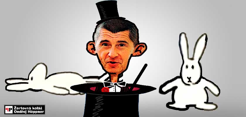 Index vnímání kvality buřtů: Andrej Babiš prozatímním vítězem národního mistrovství v tahání králíků z klobouku. A ministrem vnitra se stává…Harry Potter!