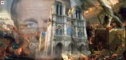 Znamení všeho, co ztrácíme: Mene Tekel. Notre Dame zapálena? Nejen duše Francie umírá. Hysterie ubohých bělochů. Muslimové na pochodu. Hoří křesťanství i celá západní civilizace