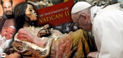Bergogliovy provokace: Uctívá Vatikán zmrzlé dětské oběti? Přestupky a pohoršení se již nedají spočítat. Co bude dál? Napomenutí papeže s bolestí a láskou. Je islám dobrý? Na cestě do věčné záhuby