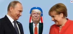 Merkelová v Moskvě: S Ruskem proti USA? Žárlivé scény ze sitcomu. Německo hájí své zájmy navzdory Trumpovi. Osudové spojenectví? Nord Stream 2 bude dokončen. Evropský nevděk vyvolává neklid. Co s Íránem?