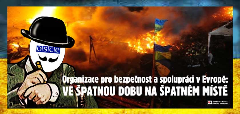 Otazníky nad „misí OBSE“ narůstají: Už i bavorská CSU chce vědět, co dělali němečtí vojáci bez uniforem uprostřed ukrajinského povstání. Na „západní“ (české) mediální frontě klid