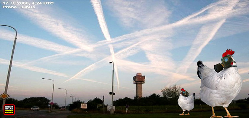 Chemtrails: Vědci se bojí, laici se dohadují. Česká vědkyně vystoupila s odvážnou přednáškou. Hliník nejen v Humpolci. Unikneme dopingu z nebe? Test k prokázání konspirační teorie. Chybí peníze - a lidé