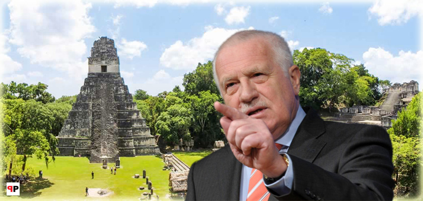 Václav Klaus v Guatemale: Z nudy v Miami do země kontrastů. Proč je OSN nebezpečnější než Evropská unie? Žák, kterého papež František učil marxismus. Pohled na Evropu z odstupu. Demokraté spí, revolucionáři křičí