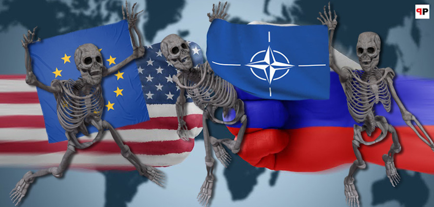 Evropa si sebevražedně zasadila dvojitý direkt: Dodávky zbraní Ukrajině postup Ruska nezastaví. Washington si mne ruce. Globalismus  je však také v troskách. Brusel si utahuje oprátku kolem krku. Konec EU se blíží